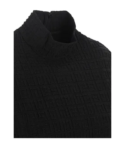Givenchy 4g Knitted Jumper In Black