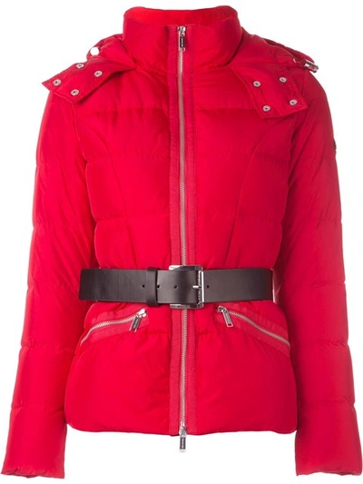 Michael Michael Kors Belted Puffer Jacket