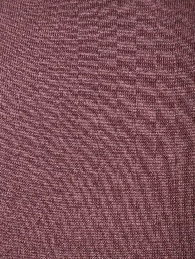 Lardini Burgundy High Neck Pullover In Red