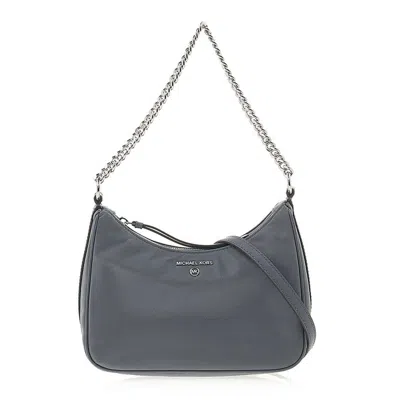 Michael Michael Kors Jet Set Zipped Shoulder Bag In Gray