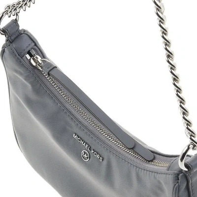 Michael Michael Kors Jet Set Zipped Shoulder Bag In Gray