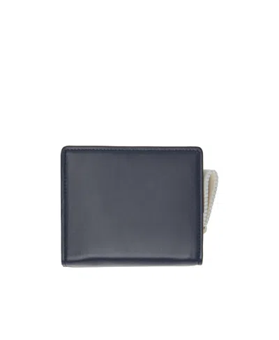 Chloé Double-folded Wallet In Gray
