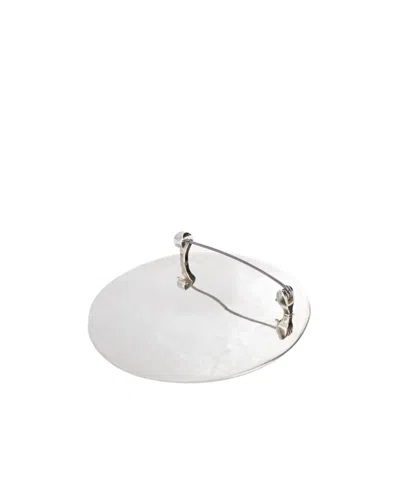 Jil Sander Logo-engraved Brooch In Multi