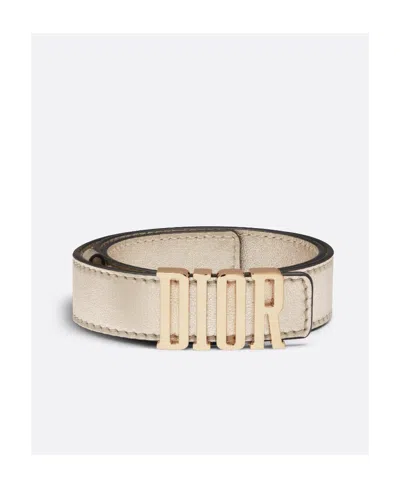 Dior D-fence Belt In Nude