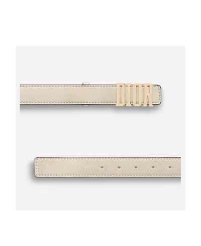 Dior D-fence Belt In Nude
