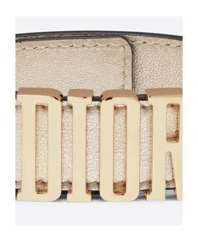 Dior D-fence Belt In Nude