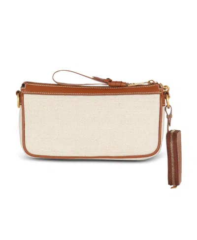 Balmain B-army Clutch Bag In Brown