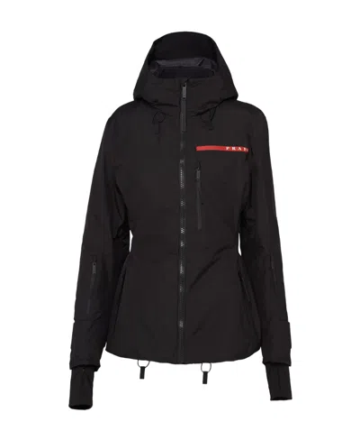 Prada Extreme-tex Ski Casual Jacket In Black