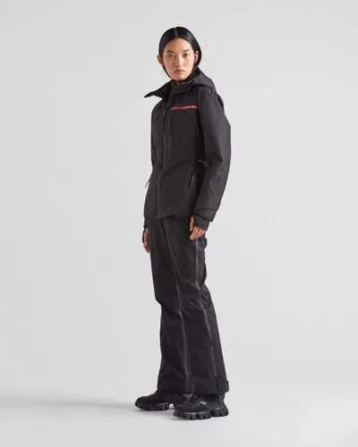 Prada Extreme-tex Ski Casual Jacket In Black
