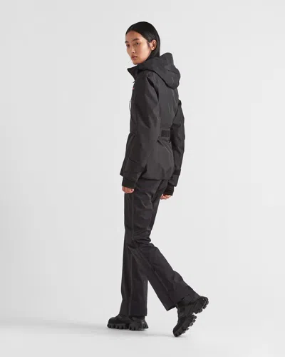Prada Extreme-tex Ski Casual Jacket In Black