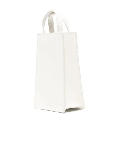 Off-white Jitney Crossbody Phone Bag In White