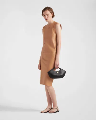 Prada Skin Pink Nappa Leather Dress