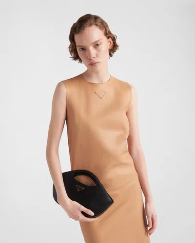 Prada Skin Pink Nappa Leather Dress