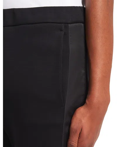 Prada Mens Black Contrast-trim Tapered-leg Cotton And Nylon Jogging Bottoms In Black
