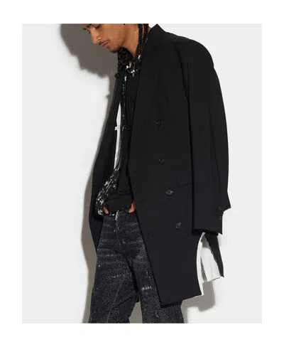 Dsquared2 Double-breasted Blazer In Black