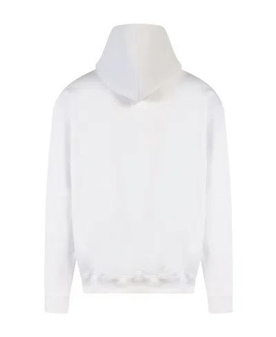Vtmnts White Oversize Sweatshirt In White