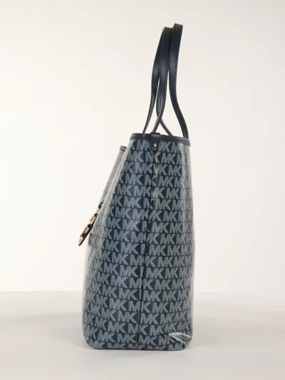 Michael Kors Eliza Monogram-pattern Tote Bag In Black