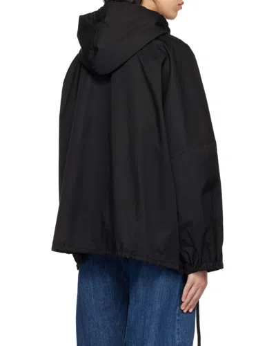 Studio Nicholson Alpine Drawstring-hood Jacket In Black