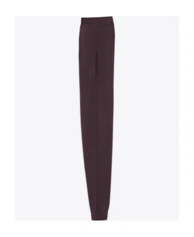 Saint Laurent Virgin Wool Jogging Pants In Black