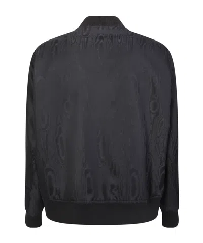 Lardini Black Teddy Jacket In Black