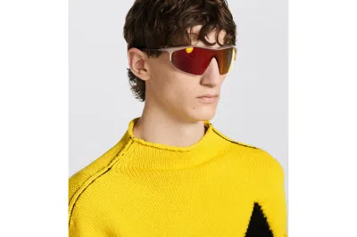 Dior M1u Sunglasses In Orange