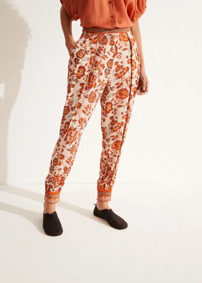 Loro Piana Alvy Casual Pants In Nude