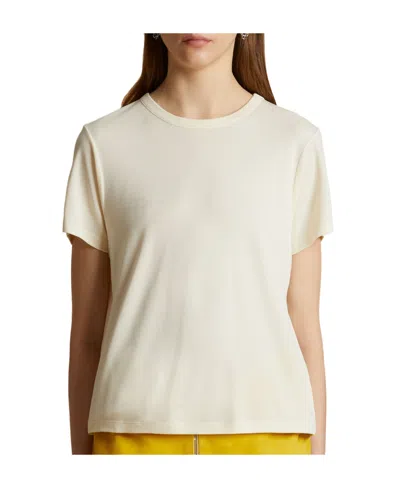 Khaite The Emmylou Cotton T-shirt In White