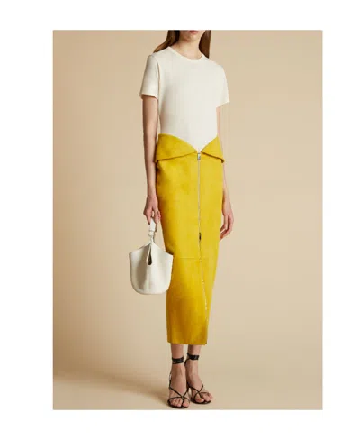 Khaite The Emmylou Cotton T-shirt In White