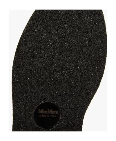 Max Mara Round-head Short Boots In Black