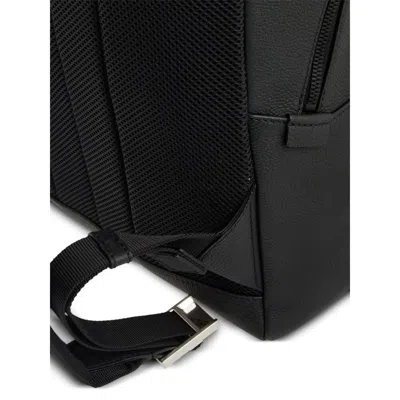Ferragamo Top Handle Backpack In Black