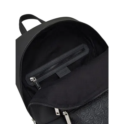 Ferragamo Top Handle Backpack In Black