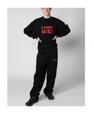 Aries Jadoro Black Sweatshirt In Black