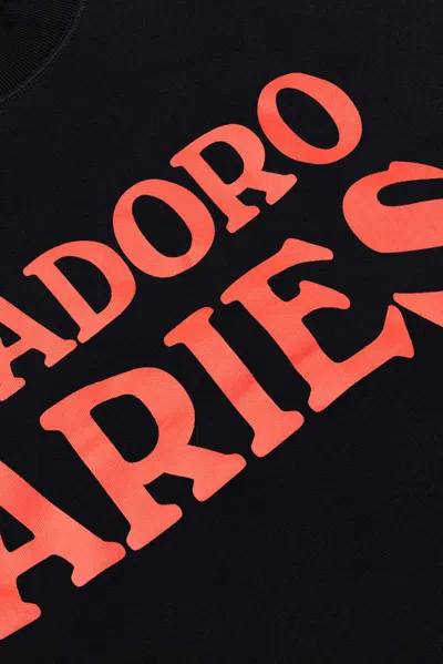 Aries Jadoro Black Sweatshirt In Black