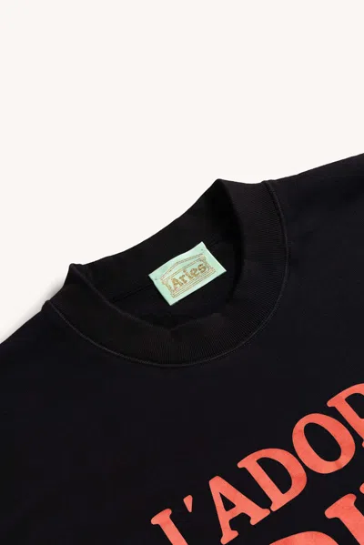 Aries Jadoro Black Sweatshirt In Black