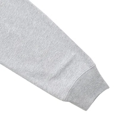 Maison Kitsuné Maison Kitsune Crew Neck Sweatshirt With Campus Fox Print In Gray