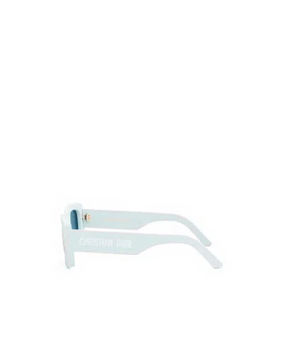 Dior Logo Sunglasses In Blue