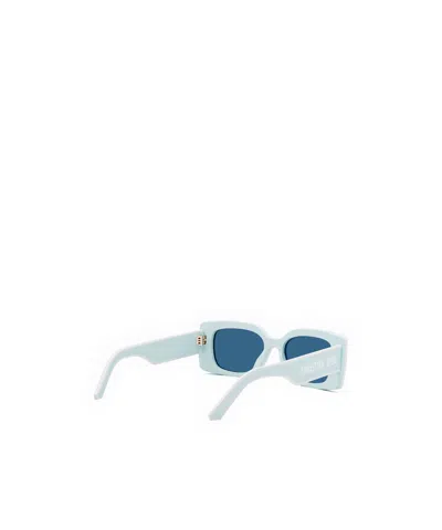 Dior Logo Sunglasses In Blue