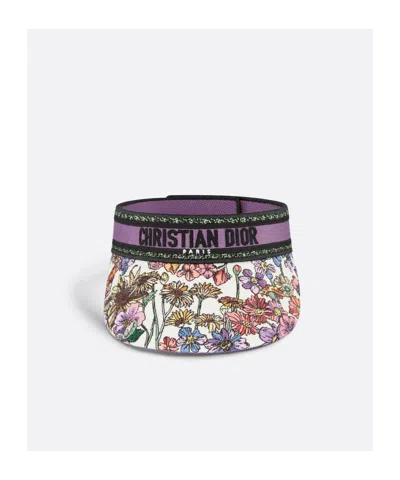 Dior D-smash Visor In Multi-color