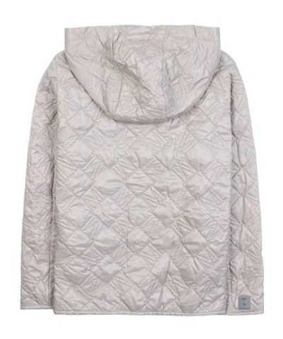 Max Mara Short Hooded Parka In White