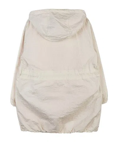 Weekend Max Mara Long-sleeved Coat In White