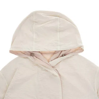 Weekend Max Mara Long-sleeved Coat In White