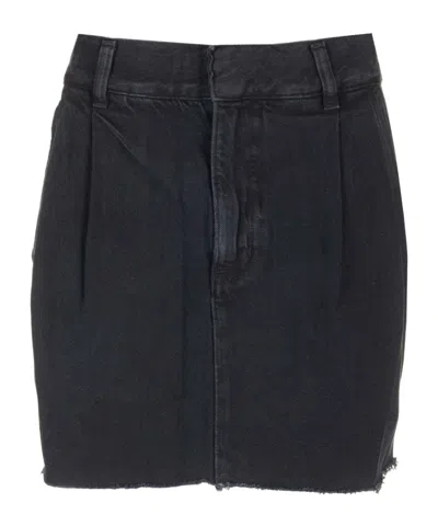 Agolde Becker Skirt In Black