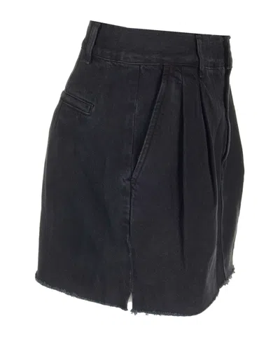 Agolde Becker Skirt In Black
