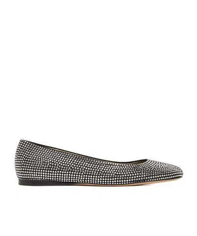 Loewe Toy Strass Goat Skin Ballerinas In Multi