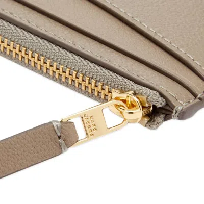 Marc Jacobs The Slim 84 Wristlet Wallet In Cement Color