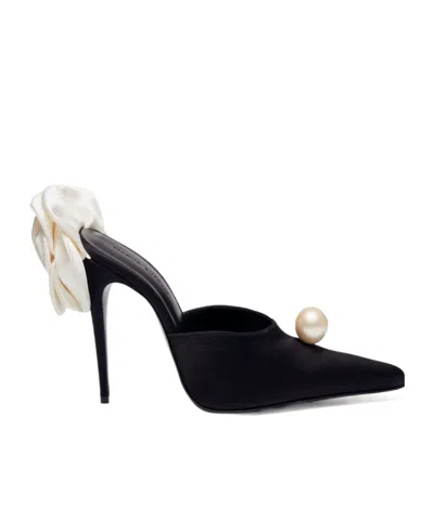 Magda Butrym Synthetic Fibers Mules In Black