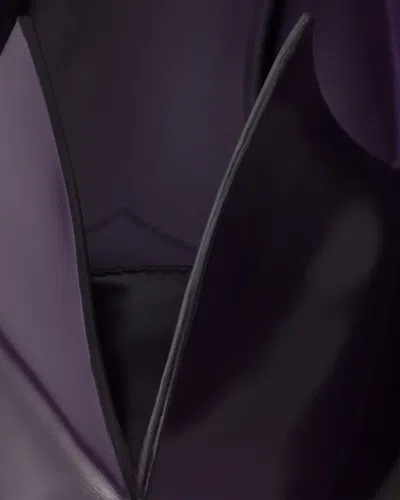 Prada Scarpe Con Tacco In Pelle Viola Donna In Gray