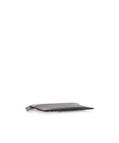 Marc Jacobs The Top-zip Leather Wallet In Black/multicolor