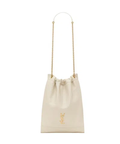 Saint Laurent Jamie 4.3 Pouchon Shoulder Bag In Neutral