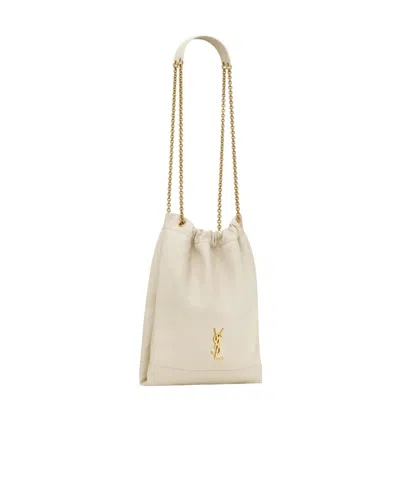 Saint Laurent Jamie 4.3 Pouchon Shoulder Bag In Neutral